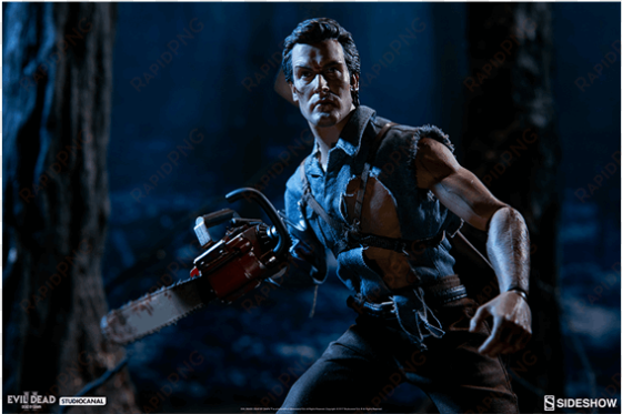 1 of - evil dead ash williams statue