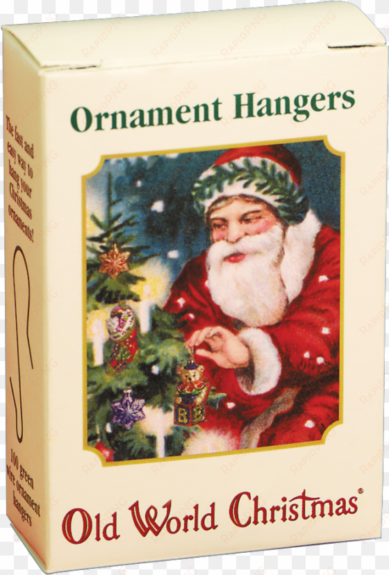 100 green ornament hangers - christmas ornament hooks, box of 100 by old world christmas