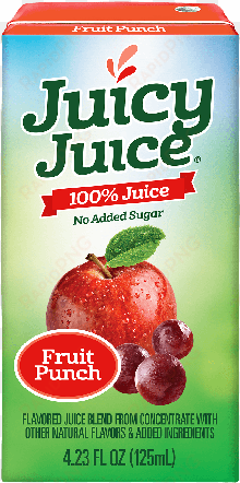 100 percent fruit punch, - juicy juice fruit punch box