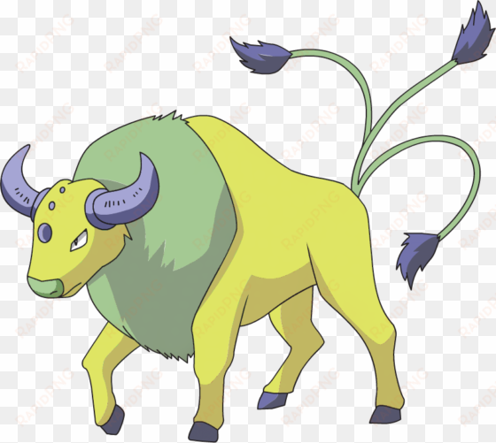 128 tauros ag shiny - cow in pokemon