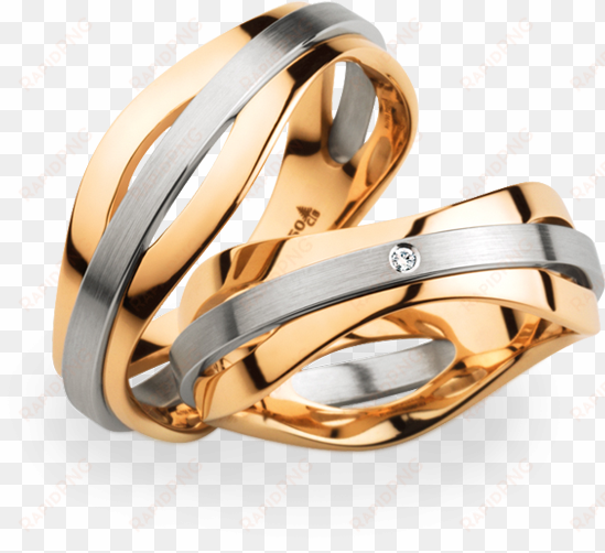 1356109412 - gold and platinum wedding ring
