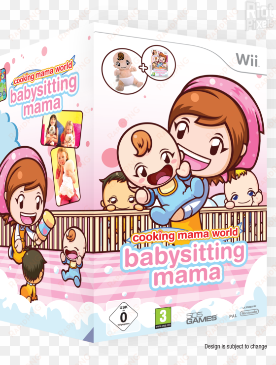 1637 × - cooking mama world: babysitting mama - wii