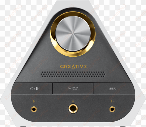 2000 x 2000 pixels png - creative sound blaster x7 white