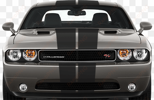 2008-2014 challenger rally racing dual stripes kit - dodge challenger 2012 front