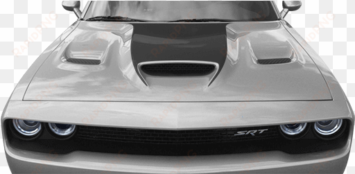 2015-2019 challenger srt hellcat / srt 392 power bulge - challenger hellcat hood stripe