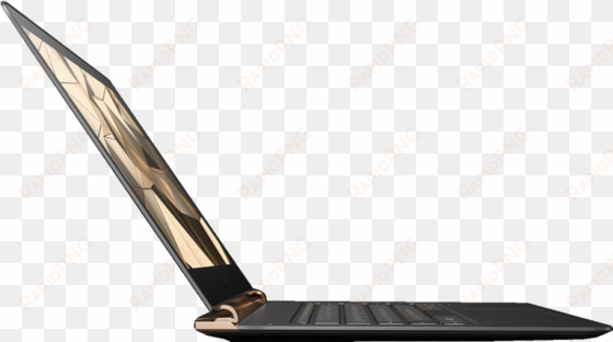 2016 hp spectre laptop side profile - one side laptop png