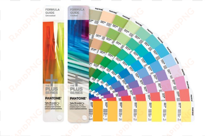 2018 pantone guide 2-book set - pantone plus series formula guide solid coated