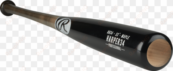 2018 rawlings pro label bryce harper game day maple - rawlings pro wood bat bryce harper