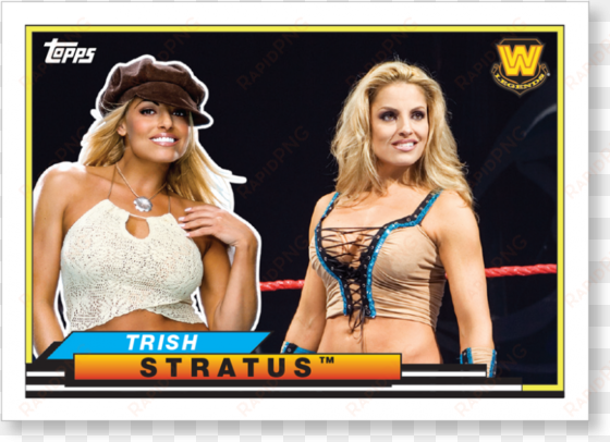 2018 topps wwe heritage trish stratus - trish stratus