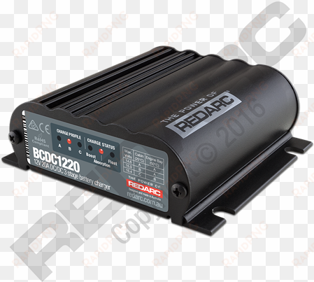 20a in-vehicle dc battery charger - redarc 20a in-vehicle dc battery charger