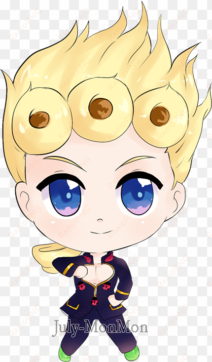 23 jul - jojo's bizarre adventure giorno chibi