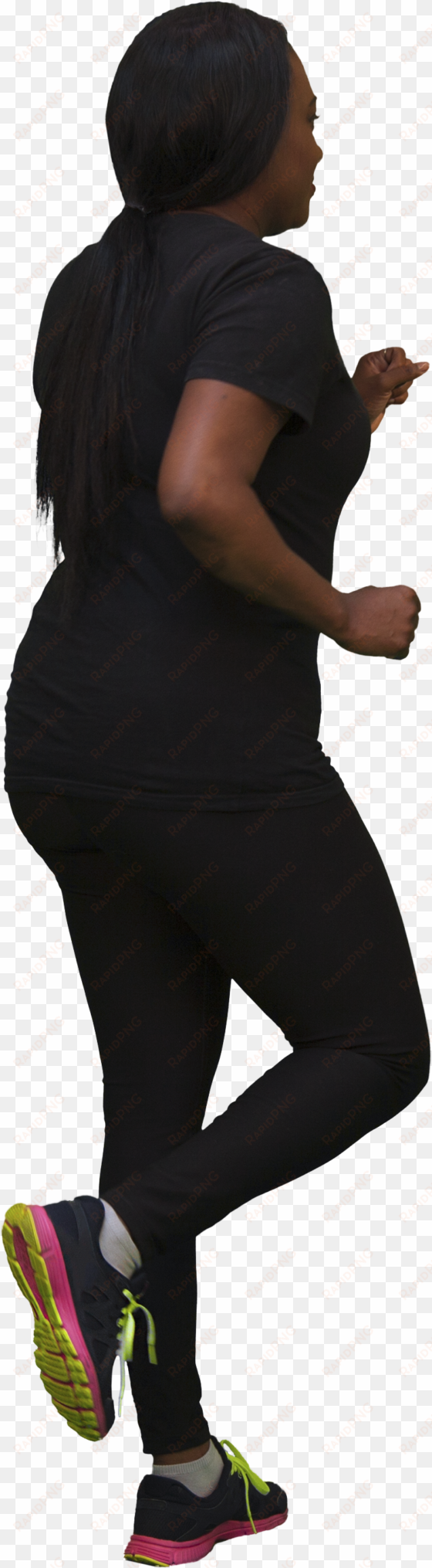 2d cut out people play v - black people cut out