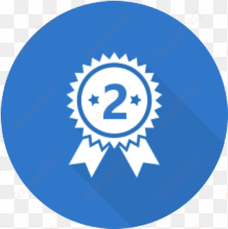 2nd place winner in the unity3d and microsoft hololens - software icon png blue