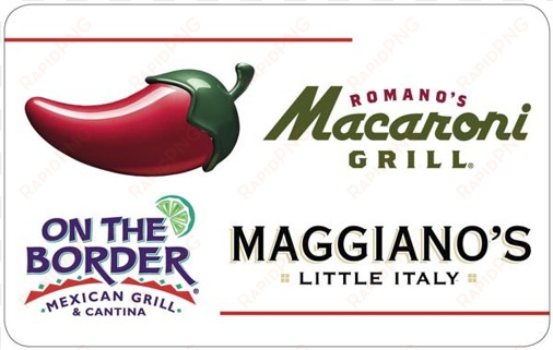 $30 restaurant gift card to chili's, macaroni grill, - brinker gift card (email delivery)