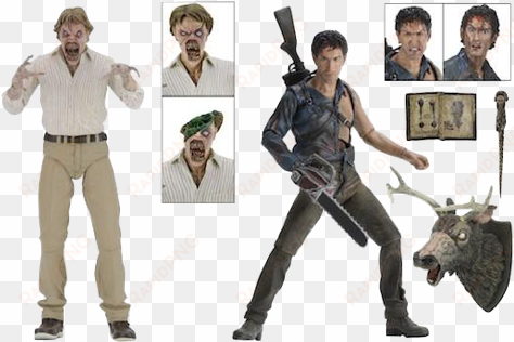 30th anniversary evil dead 2 hero ash & deadite ed - evil dead 2 30th neca