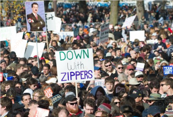 31 hilarious times protestors came up with devastatingly - affinity modern mtg memes