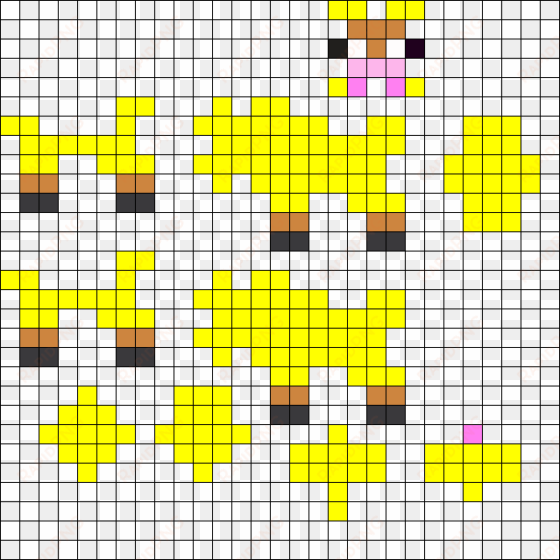 3d minecraft yellow sheep perler bead pattern - perler beads patterns minecraft 3d