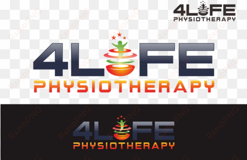 4 life physiotherapy a logo, monogram, or icon draft - logo