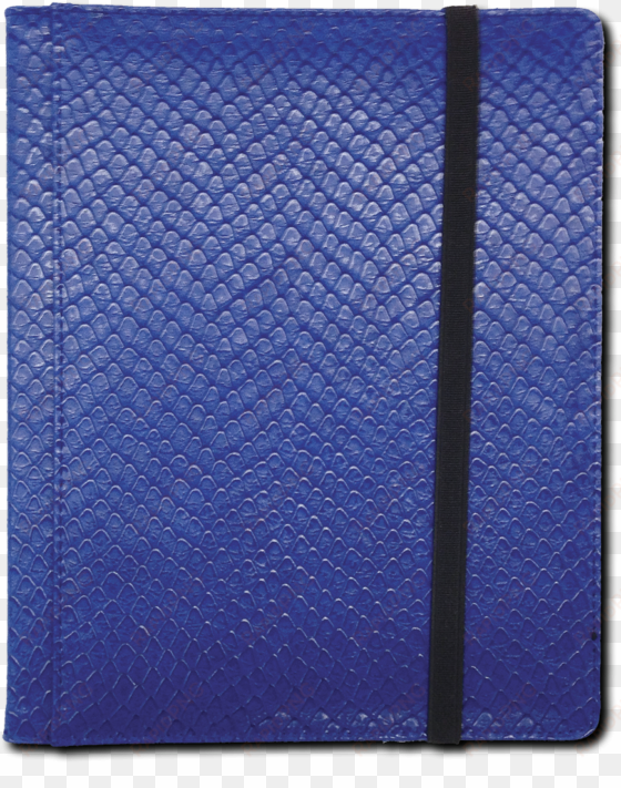 4 pkt dragon hide blue - binder 4 pocket dragon hide red by legion supplies
