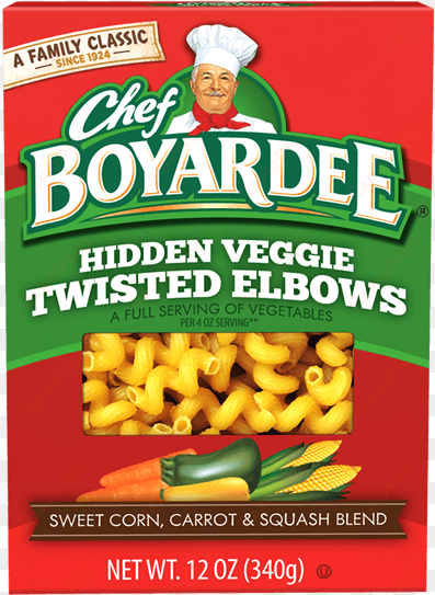 406749 04147 chef boyardee hiden veggie twisted elbows - chef boyardee