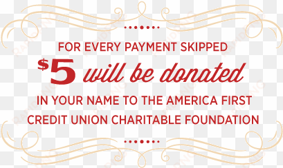 a little financial relief - payment