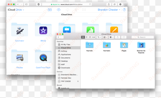 a look at os x yosemite and ios - 10.6 8 os x icloud