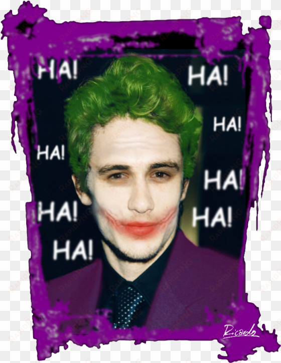 a mis oidos llegaron los rumores de que james franco - print: james franco, 14x11in.