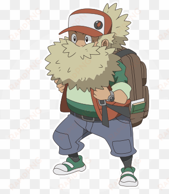 a researcher who's been chasing after ho oh for a long - pokemon movie 20 red