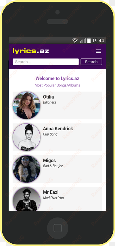 a to z lyrics for android - lyrics