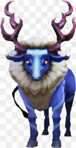 a vicious deer with immense horns - ragelope etrian odyssey