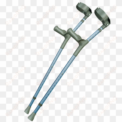 able2 pair of comfort grip adjustable forearm crutches