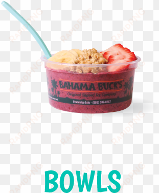 acai bowl - bahama bucks acai bowl