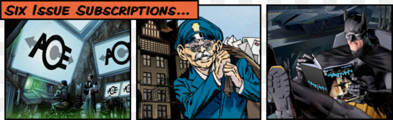 ace comics six issue subscriptions - the avengers