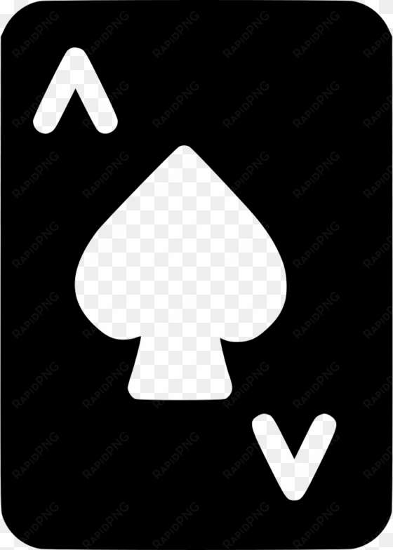 ace of spades comments - music note symbol white
