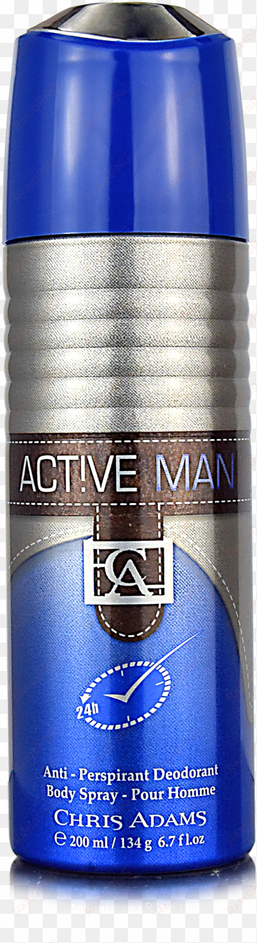 active man 200ml deodorant body spray for men - chris adams active man deo