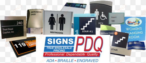 ada signs wholesale - graphic design