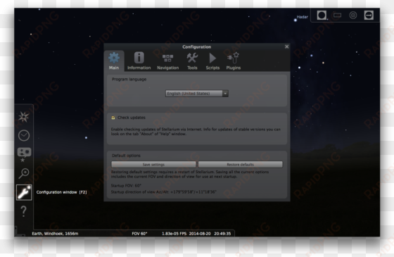 adding comets to stellarium - stellarium