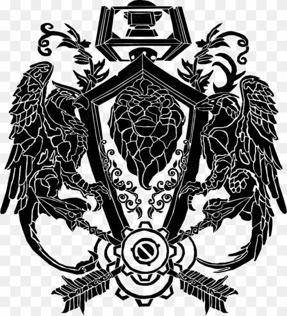 alliance symbol png - world of warcraft alliance crest