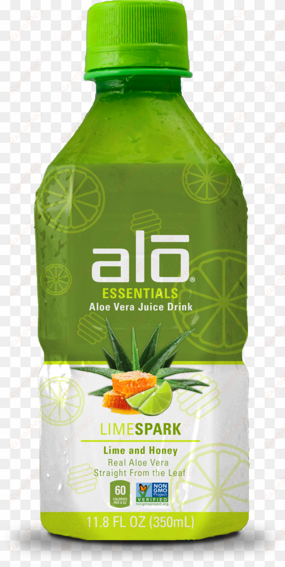 alo essentials aloe vera juice, lime spark, - alo alo essentials aloe vera juice drink lime spark