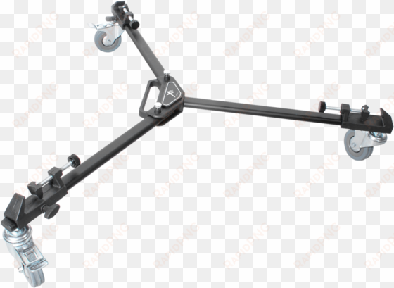 aluminum camera tripod dolly, aluminum camera tripod - elite series professional universal tripod dolly w/