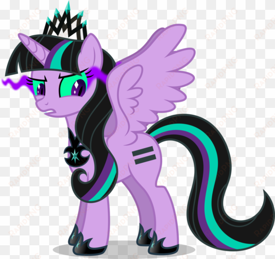 ambassad0r, dark magic, equal cutie mark, female, hilarious - dark magic cutie mark