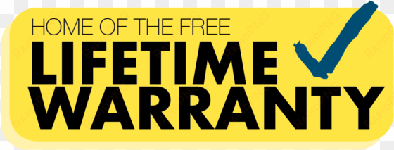 an error occurred - free lifetime powertrain warranty banner