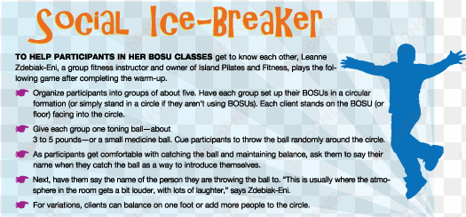 an ice breaker - training