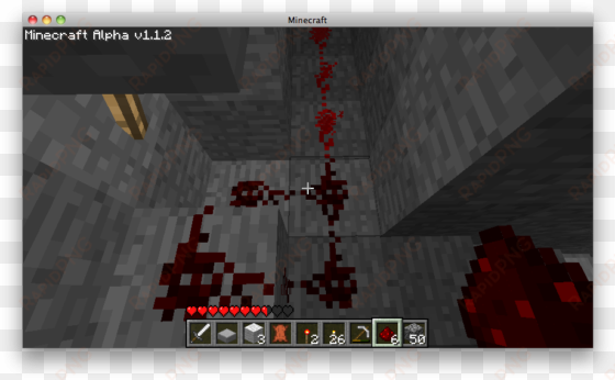 and i want the redstone to reach my house - minecraft