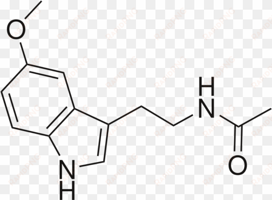 and so we were prescribed melatonin, not licenced for - chemical structure of depression