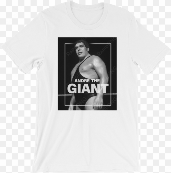 andre the giant "photo" unisex t-shirt - 30 years of wrestlemania (wwe)