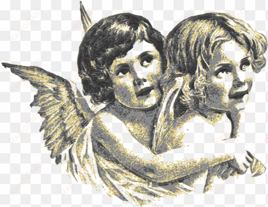 angel cherub gabriel computer icons download - vintage angels 01