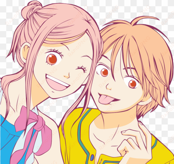 anime fever images lovely complex wallpaper and background - lovely complex anime png