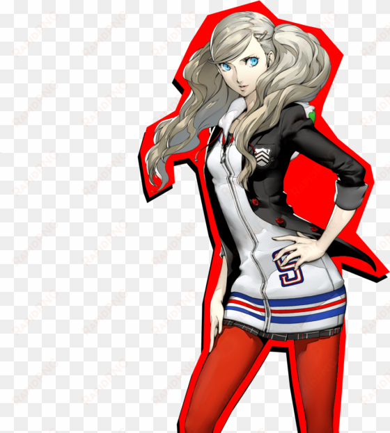 ann takamaki - persona 5 anne takamaki kaitou cosplay costume red
