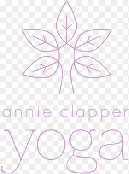annie clapper yoga logo color vertical